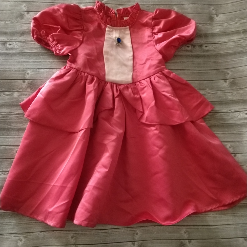 SHEIN Pink Princess "Peach" Costume for Kids